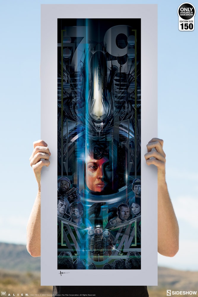 Alien 40th Anniversary Alien Ellen Ripley Art Print