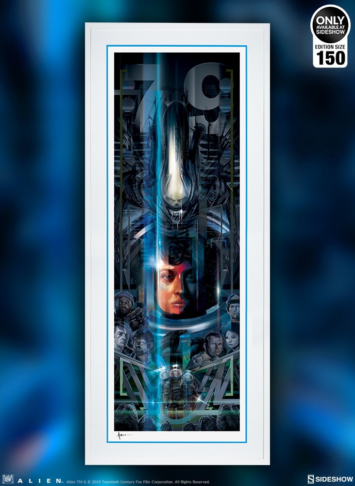 Alien 40th Anniversary Alien Ellen Ripley Art Print