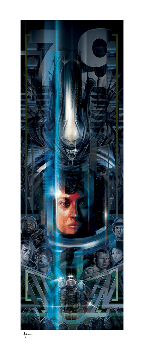Alien 40th Anniversary Alien Ellen Ripley Art Print