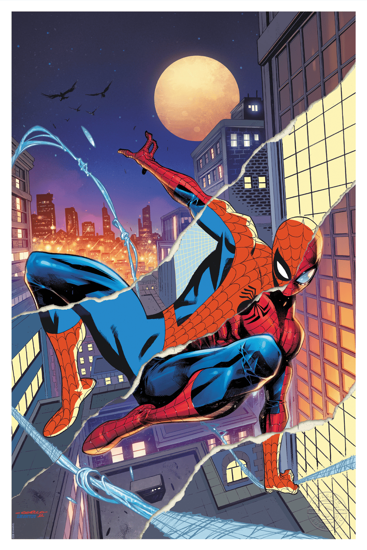 Amazing Spider-Man Marvel Art Print