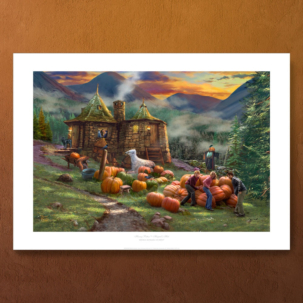 Harry Potter Hagrid's Hut Art Print