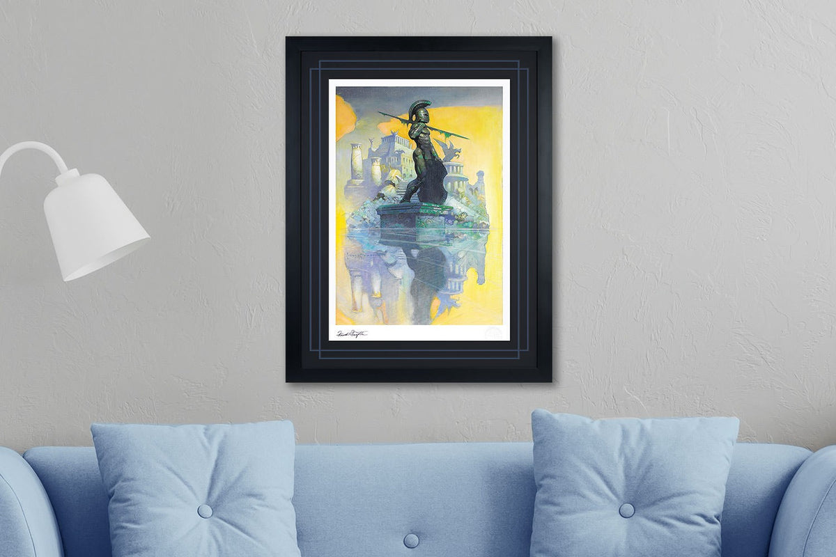 Atlantis Frank Frazetta Art Print
