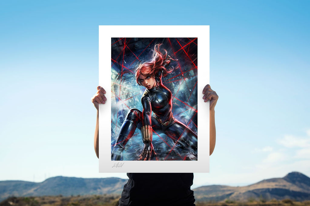 Black Widow Marvel Art Print