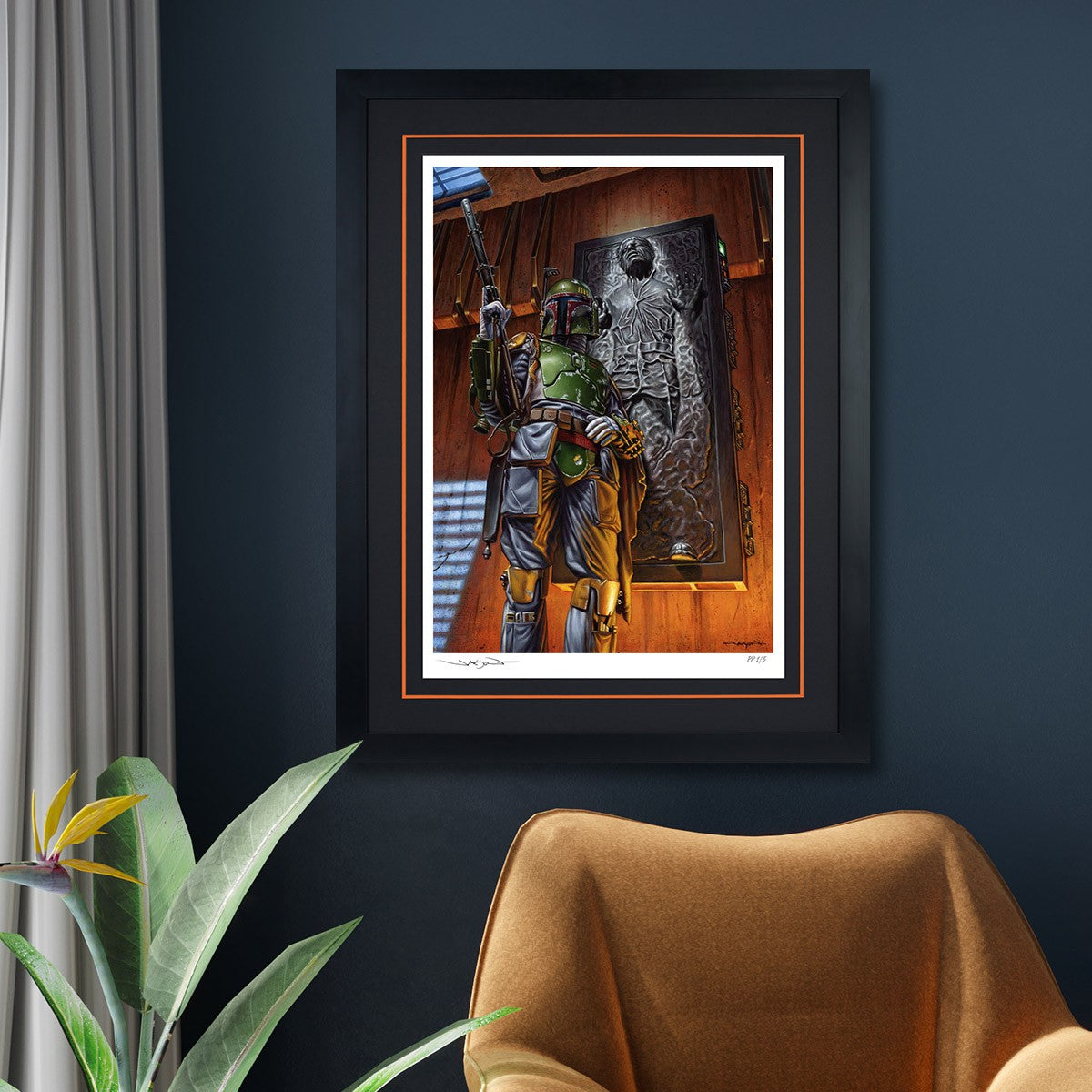 Boba Fett: The Bounty Star Wars Boba Fett Han Solo Art Print