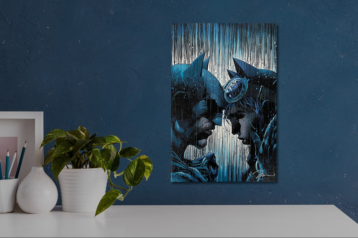 Bring on the Rain DC Batman Catwoman Art Print