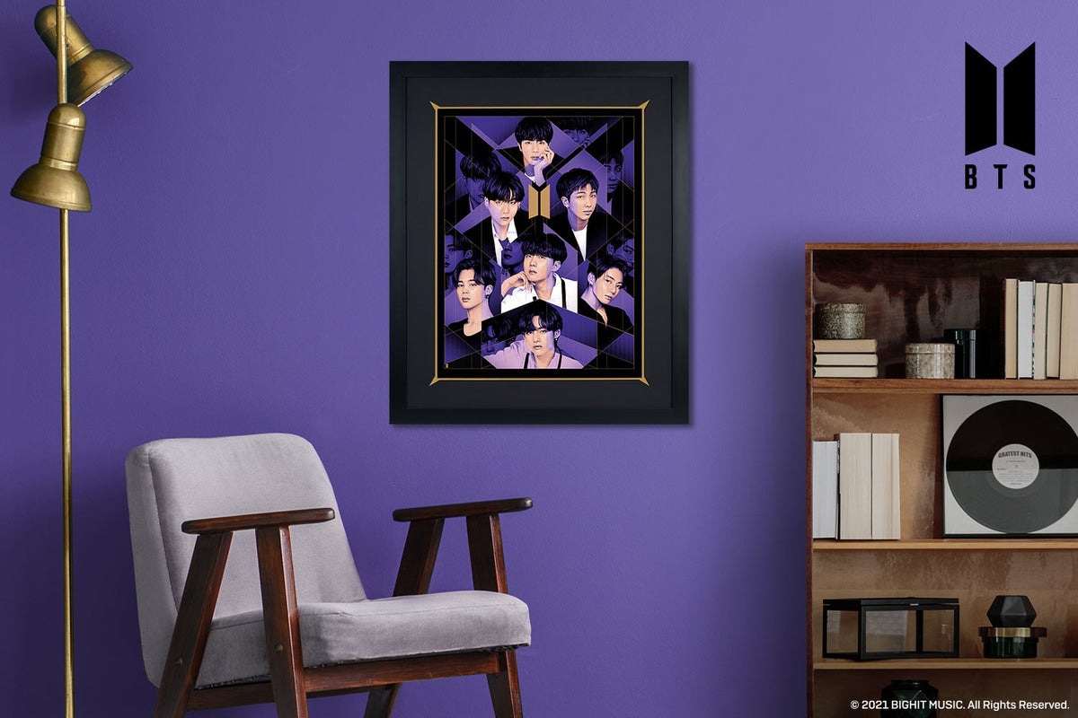 BTS: BE - Purple Edition Art Print