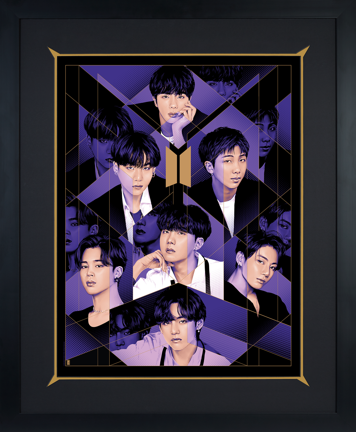 BTS: BE - Purple Edition Art Print
