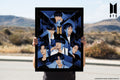 BTS: BE Art Print