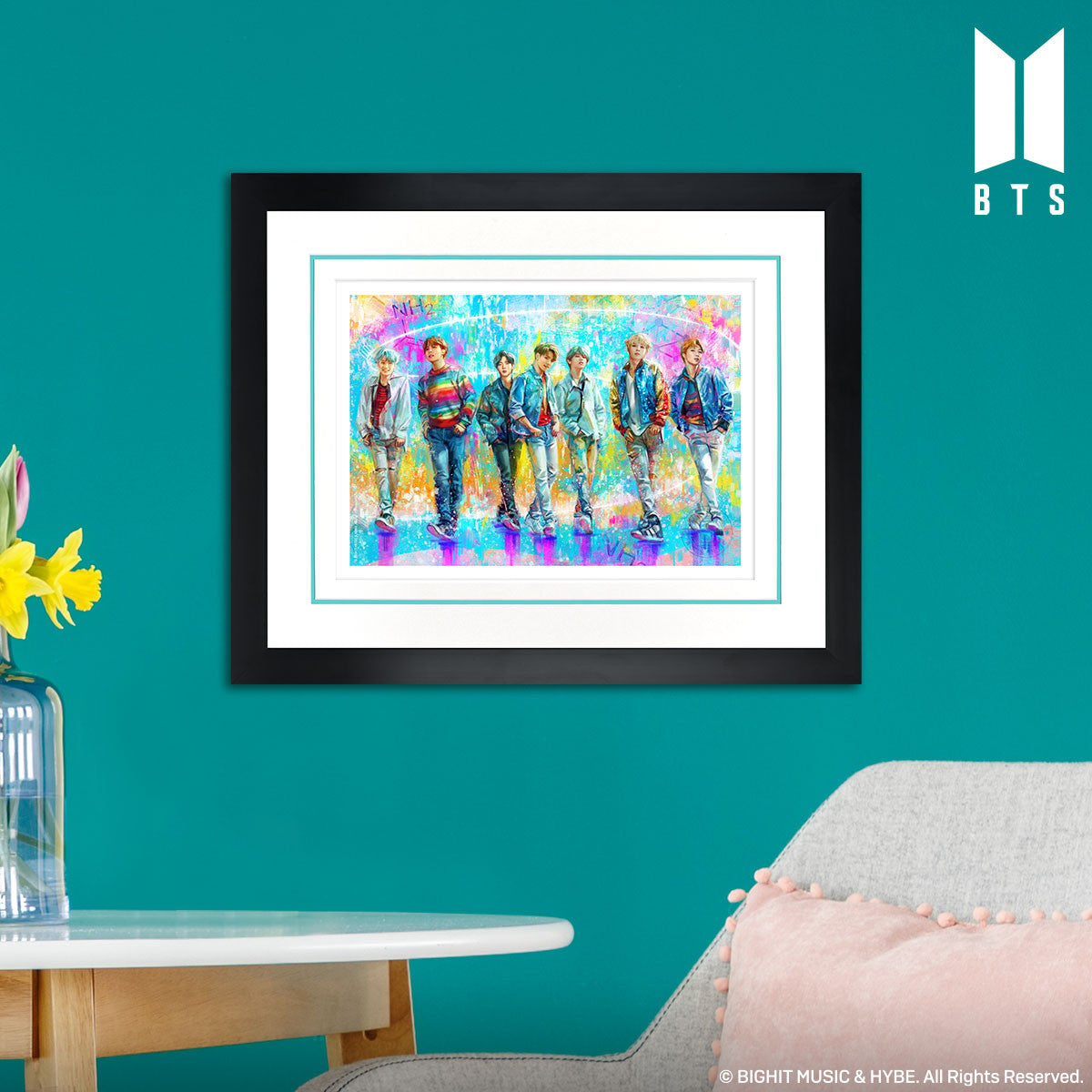 BTS: DNA Art Print
