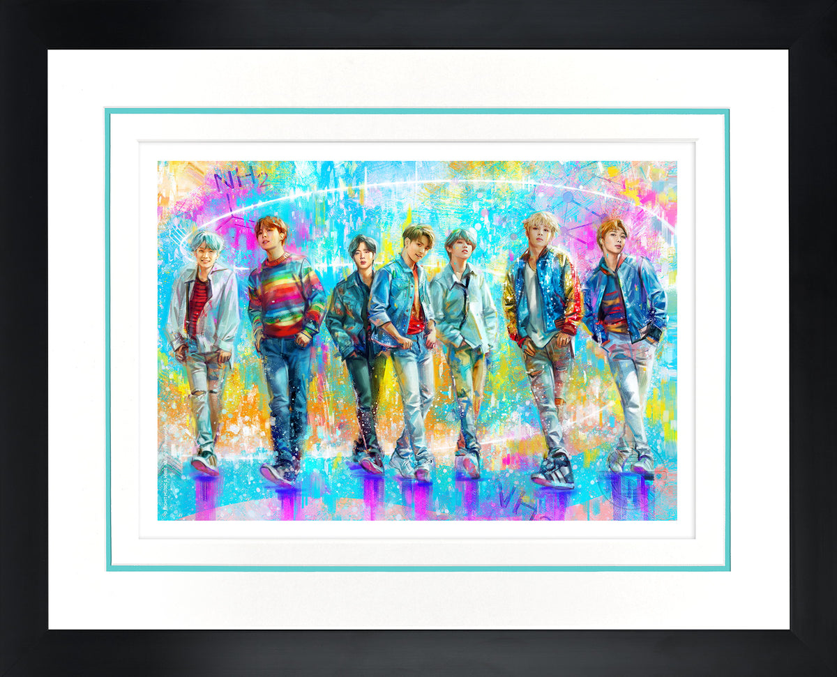 BTS: DNA Art Print