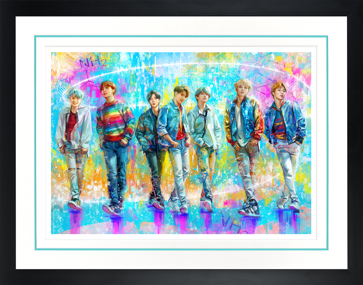 BTS: DNA Art Print
