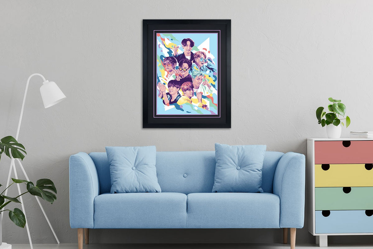 BTS: Dynamite Art Print