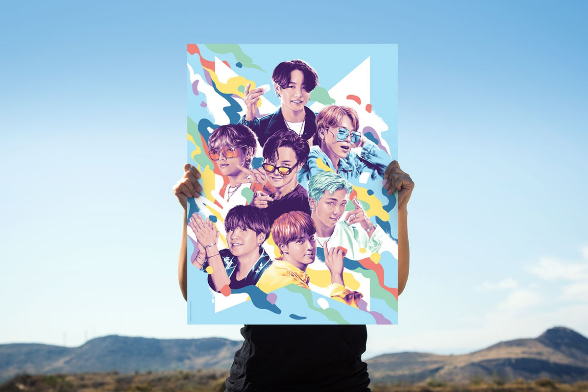 BTS: Dynamite Art Print