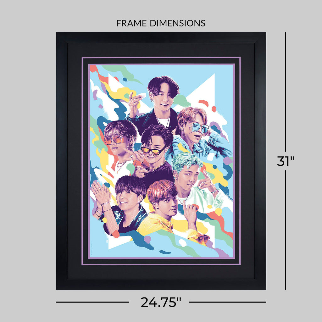 BTS: Dynamite Art Print