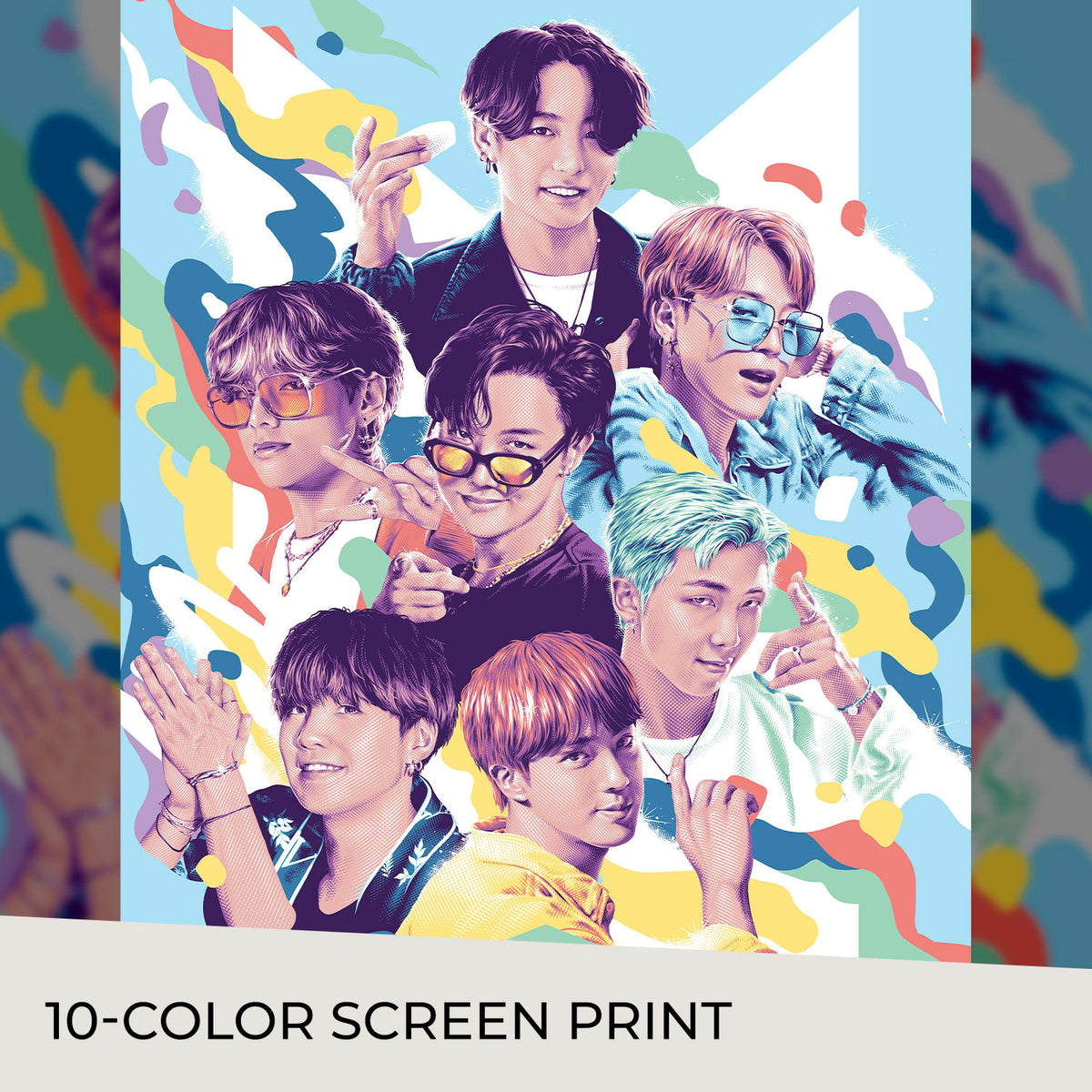 BTS: Dynamite Art Print