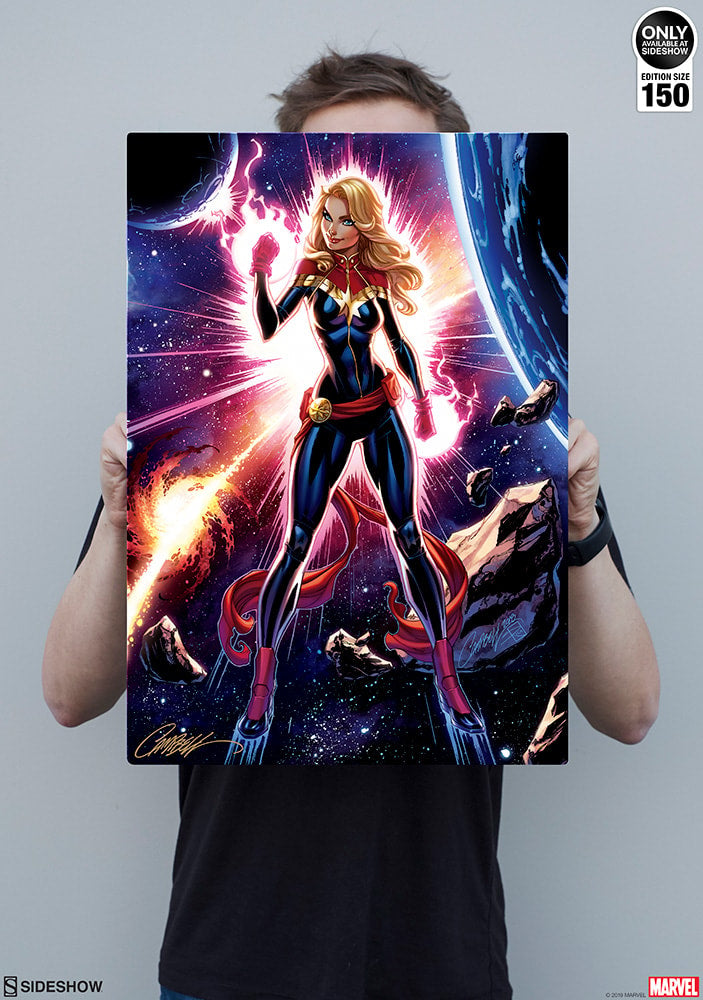 Captain Marvel Art Print