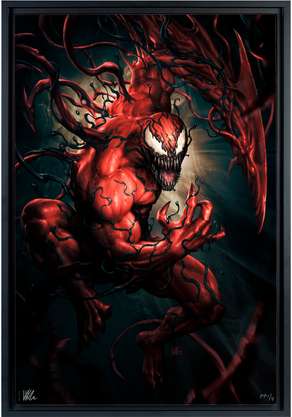 Carnage Marvel Art Print