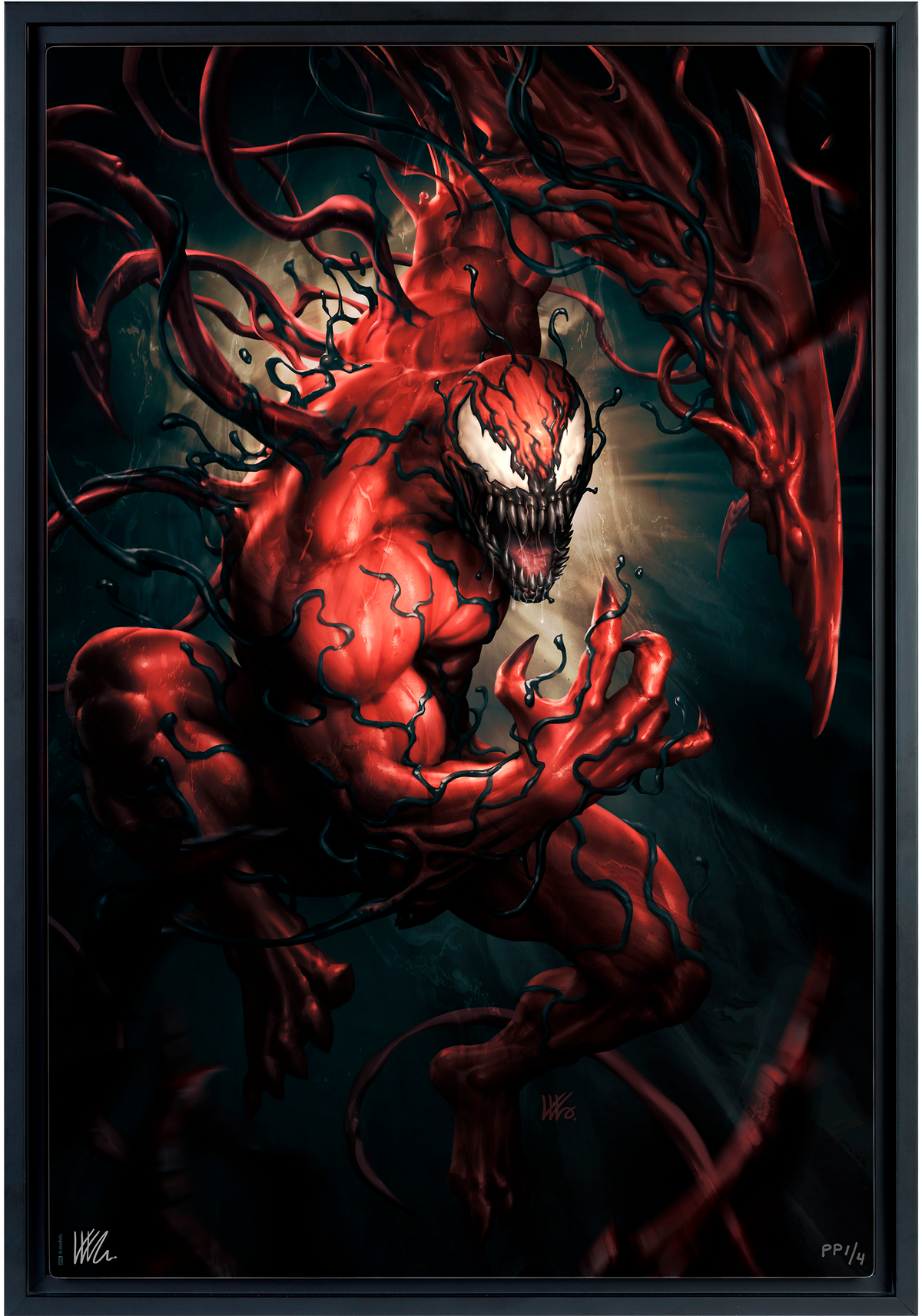 Carnage Marvel Art Print