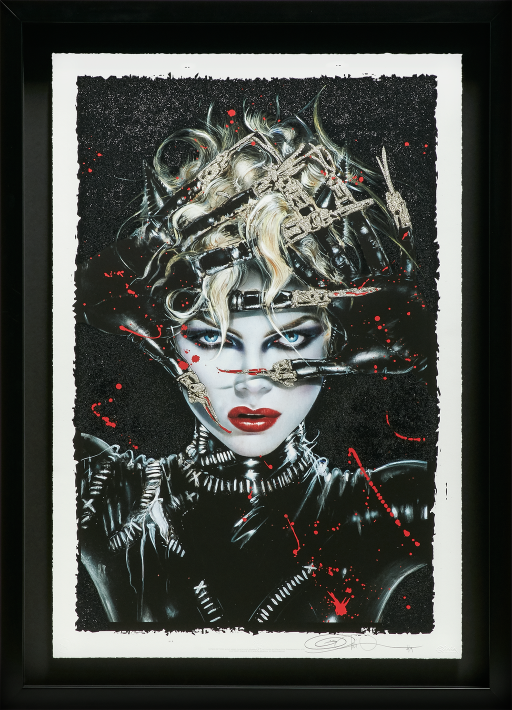 Chat Noir DC Catwoman Art Print