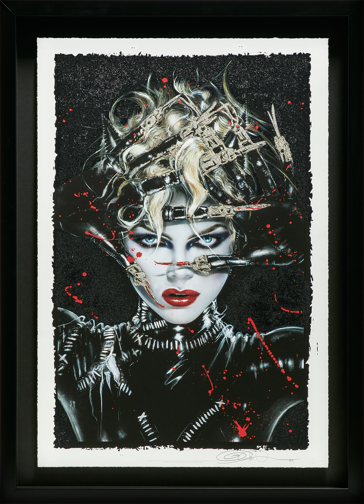 Chat Noir DC Catwoman Art Print