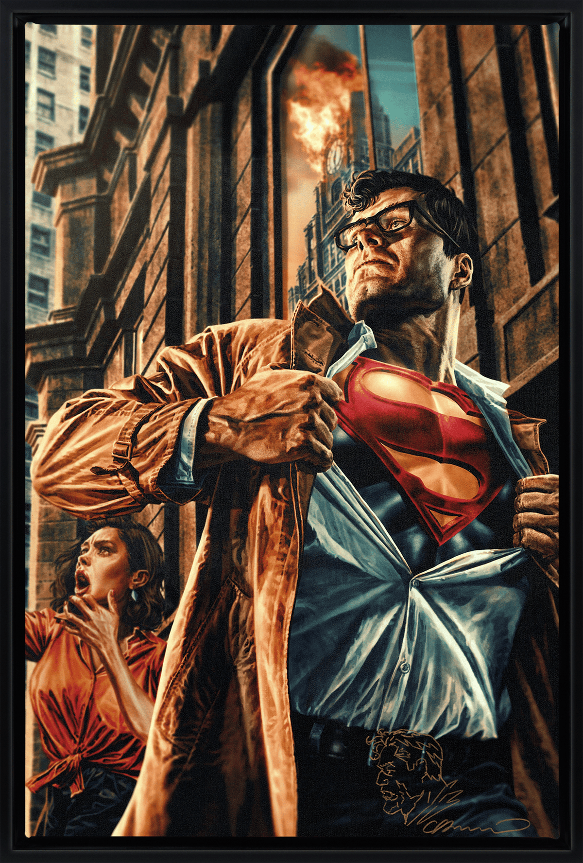 Superman #4 DC Art Print