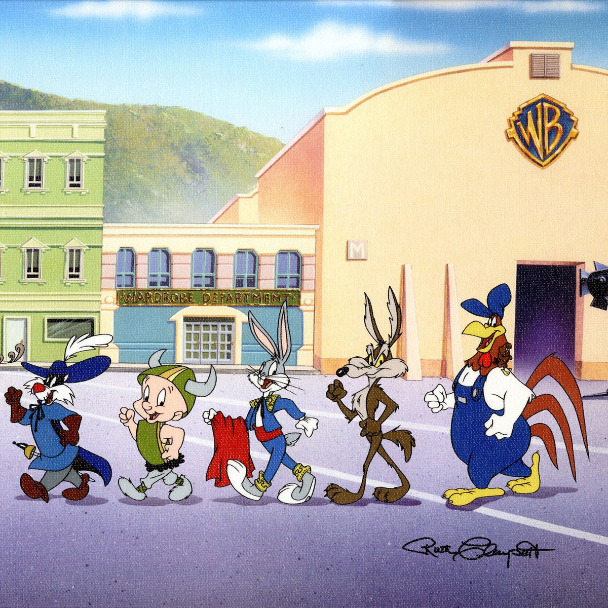 Looney Tunes on Parade Art Print