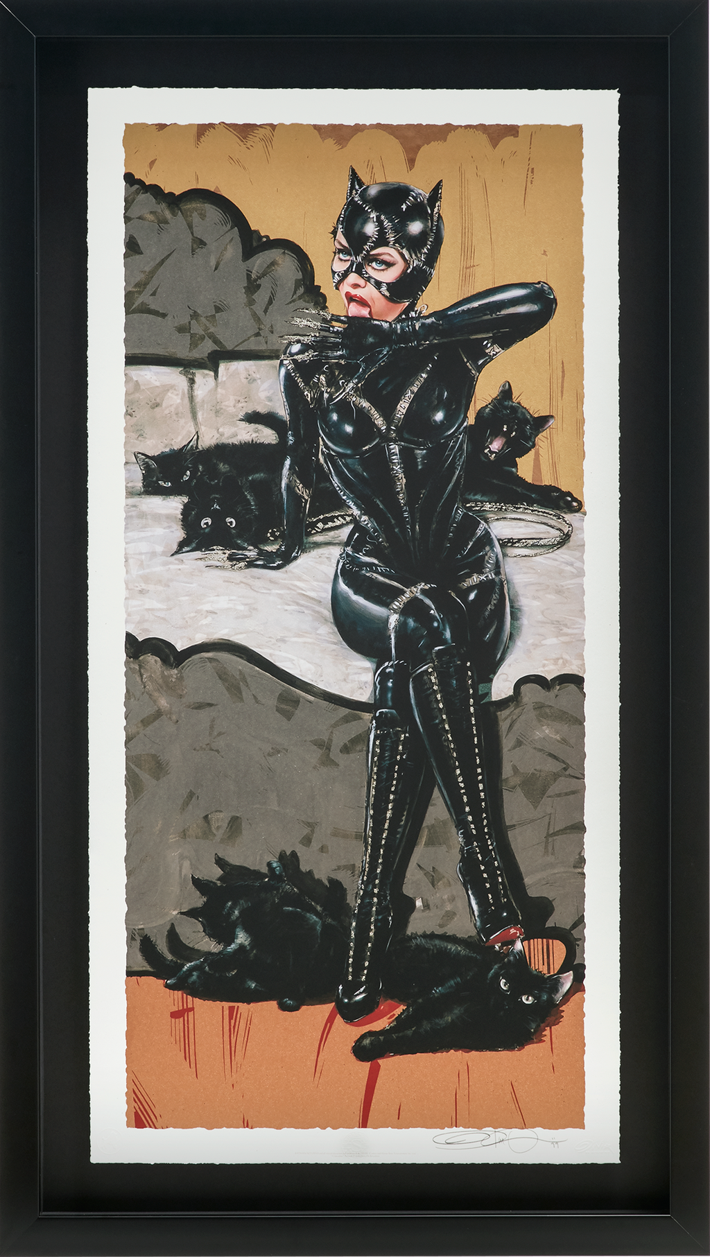 Clawsplay DC Art Print