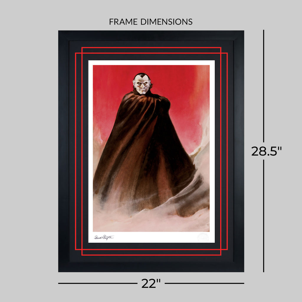 Count Dracula Frank Frazetta Art Print