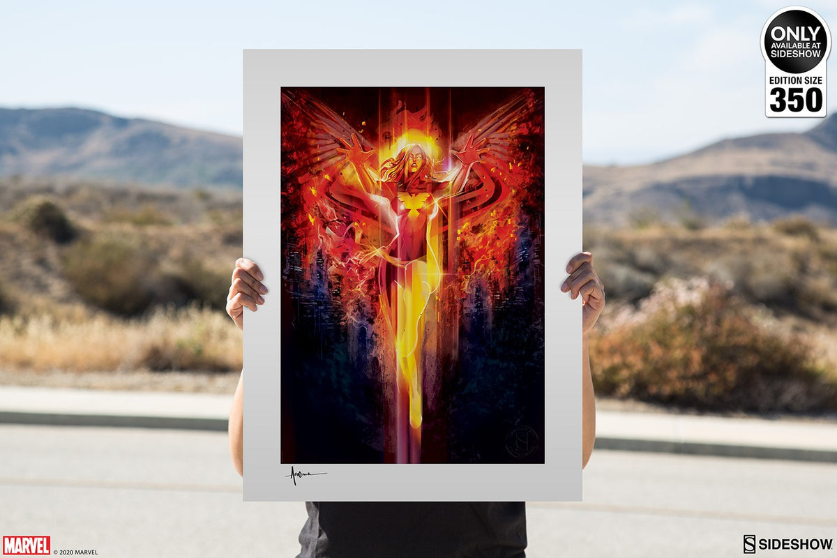 Dark Phoenix Marvel Dark Phoenix Jean Grey Art Print