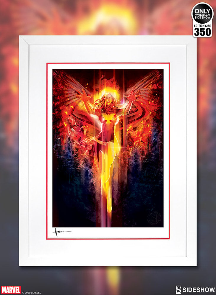 Dark Phoenix Marvel Dark Phoenix Jean Grey Art Print