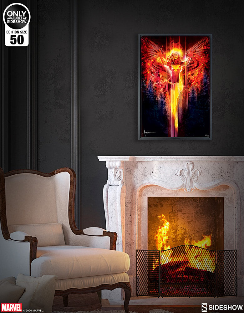 Dark Phoenix Marvel Dark Phoenix Jean Grey Art Print
