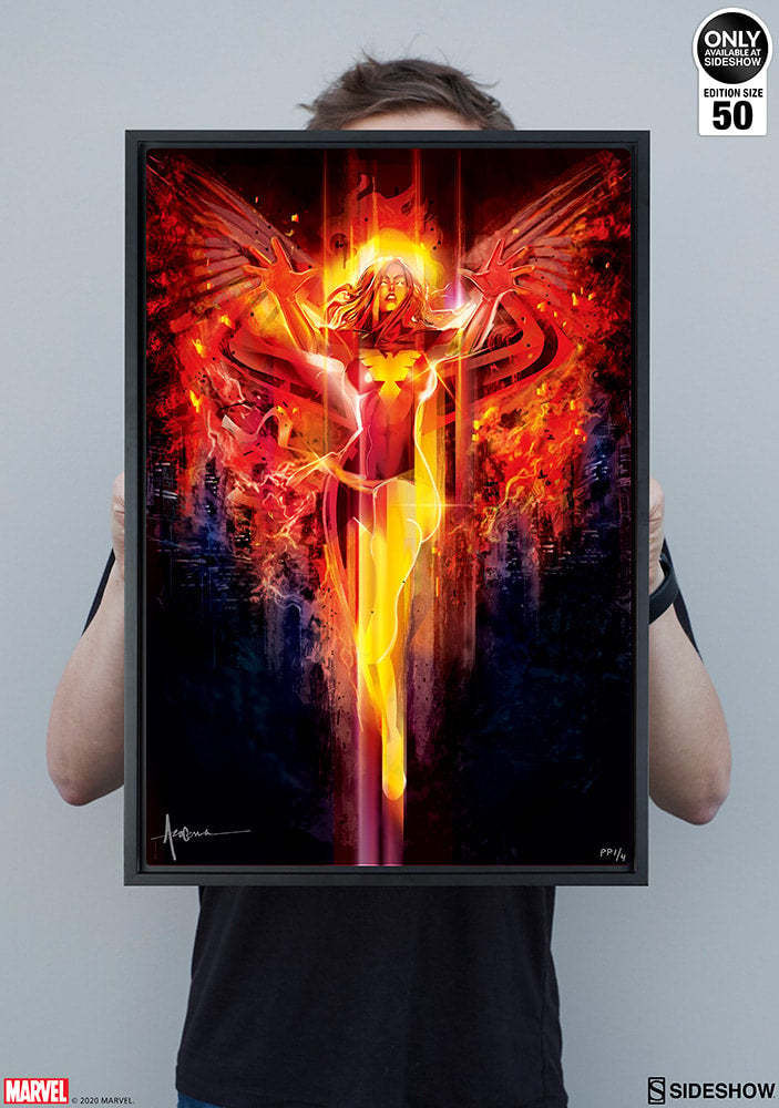 Dark Phoenix Marvel Dark Phoenix Jean Grey Art Print