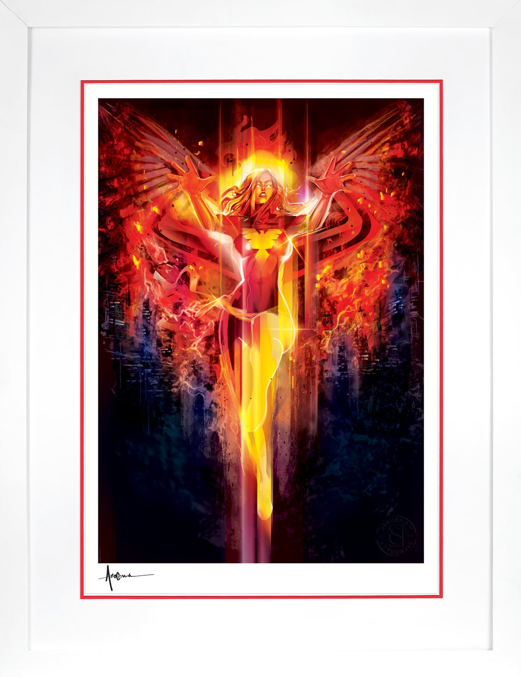 Dark Phoenix Marvel Dark Phoenix Jean Grey Art Print