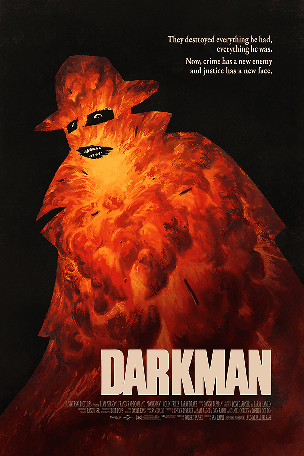 Darkman Art Print