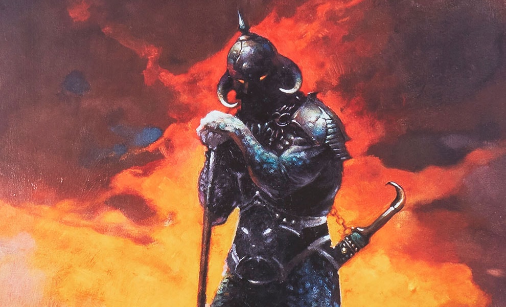 Death Dealer III Frank Frazetta Art Print