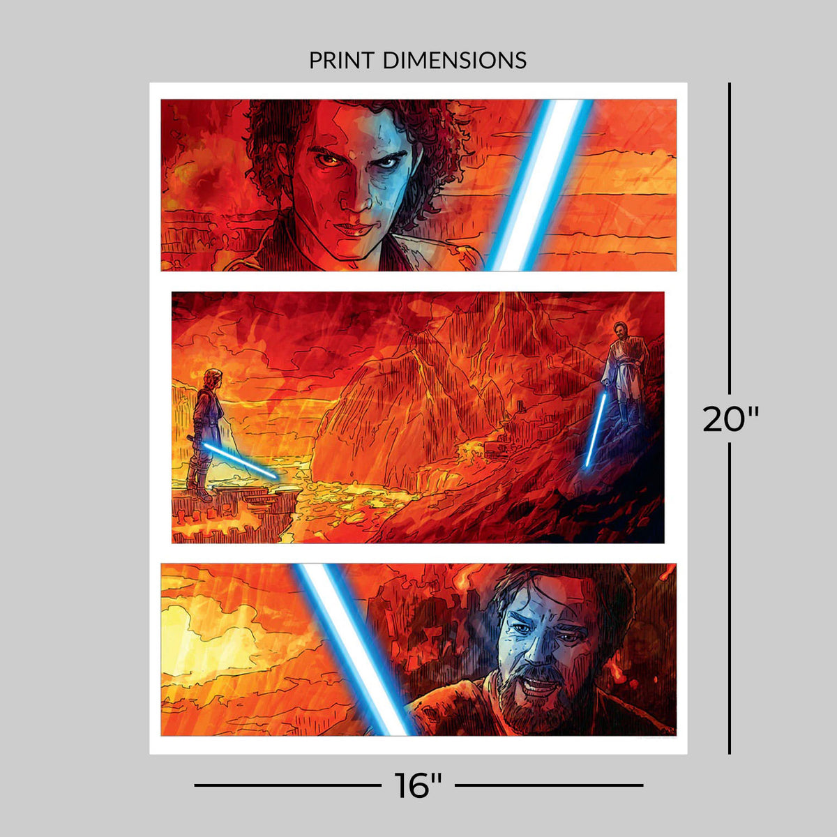 Don't Try It Star Wars Art Print