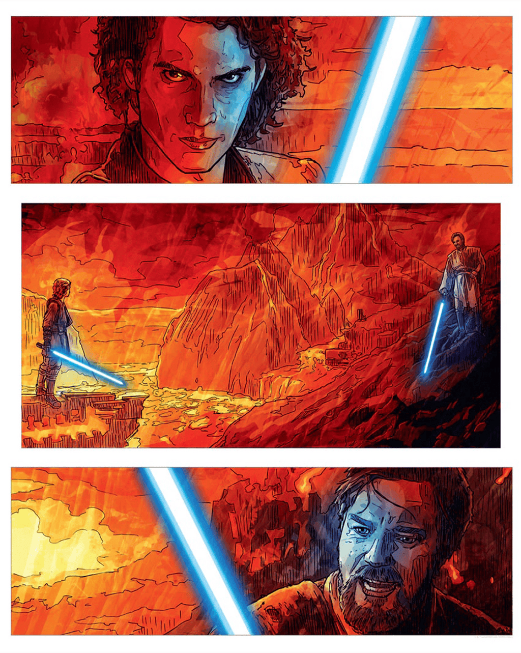 Don't Try It Star Wars Art Print