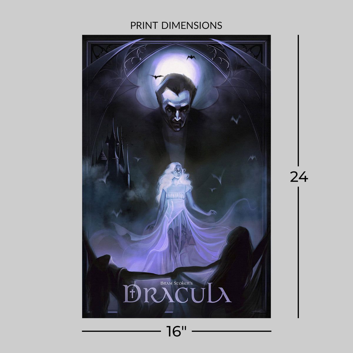 Dracula Art Print
