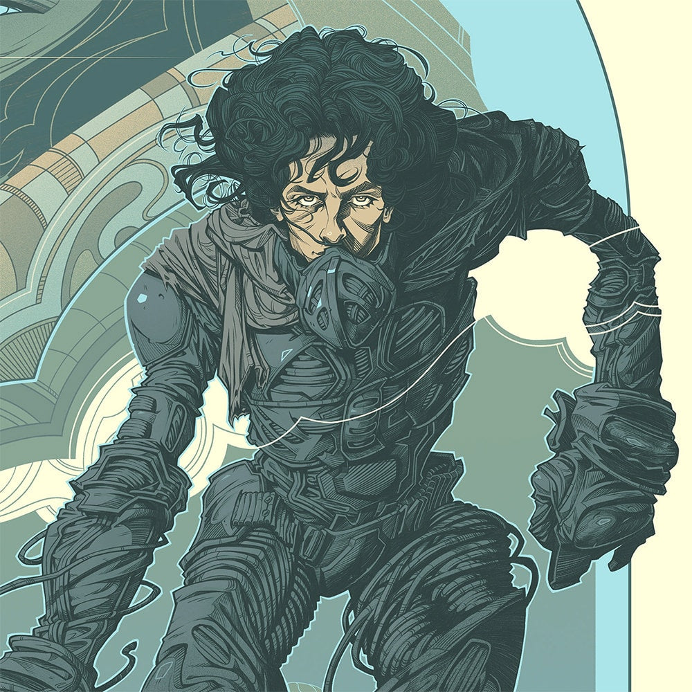 Dune Paul Atreides Chani Art Print