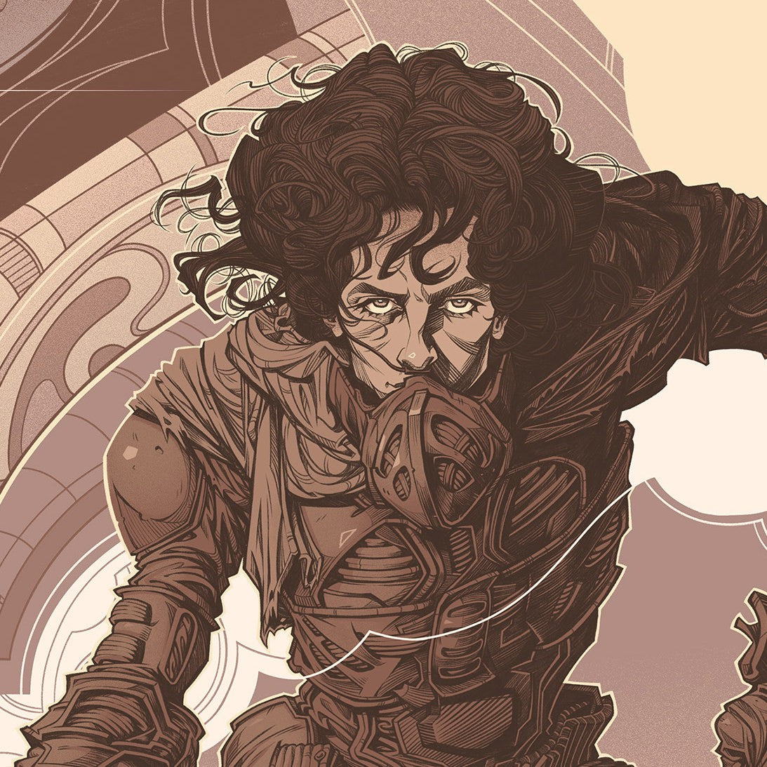 Dune Paul Atreides Chani Art Print