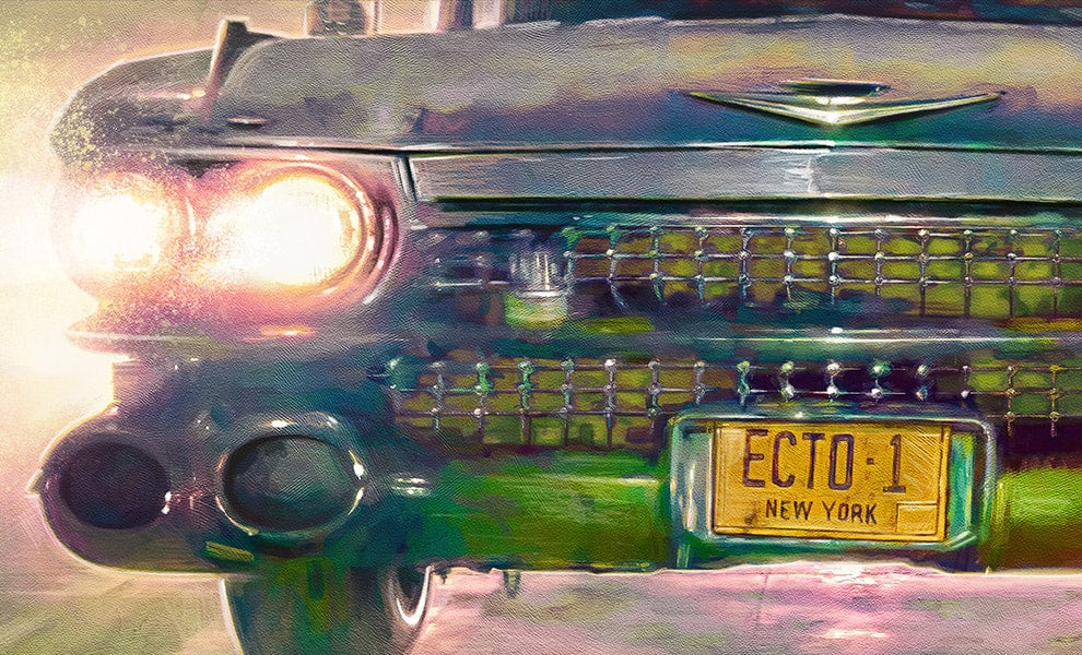 Ecto-1 Ghostbusters Art Print