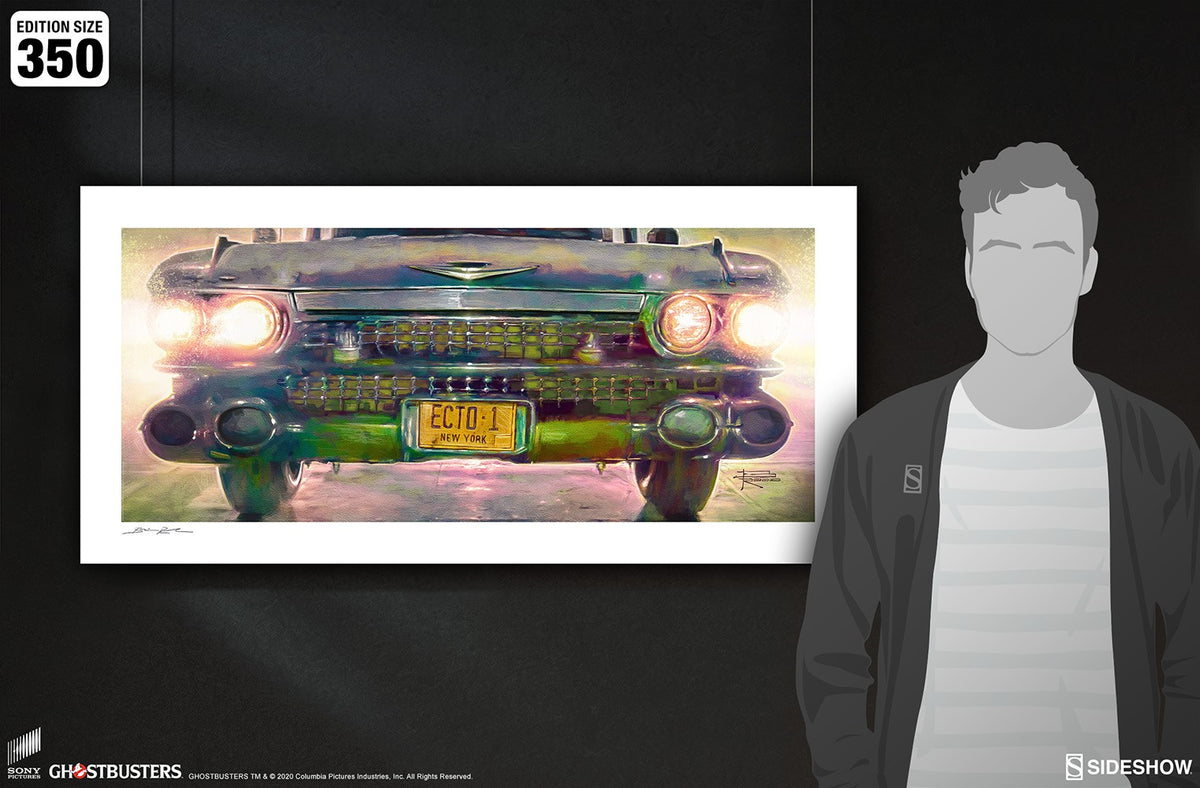 Ecto-1 Ghostbusters Art Print