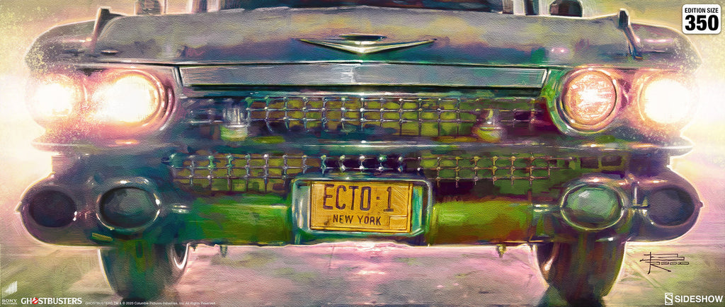 Ecto-1 Ghostbusters Art Print