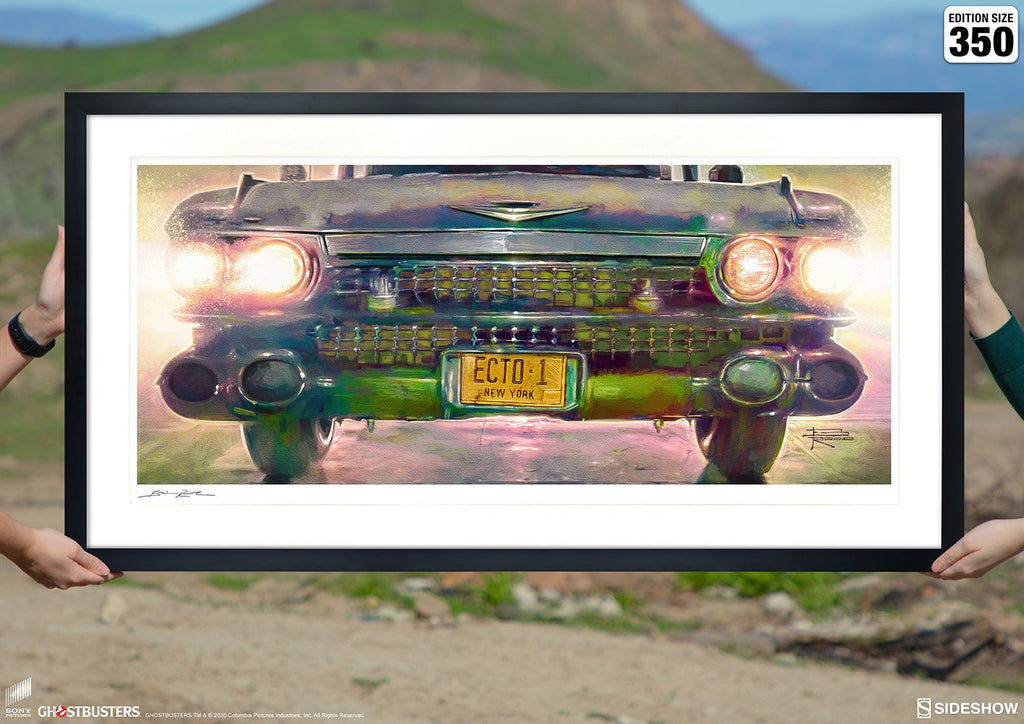 Ecto-1 Ghostbusters Art Print
