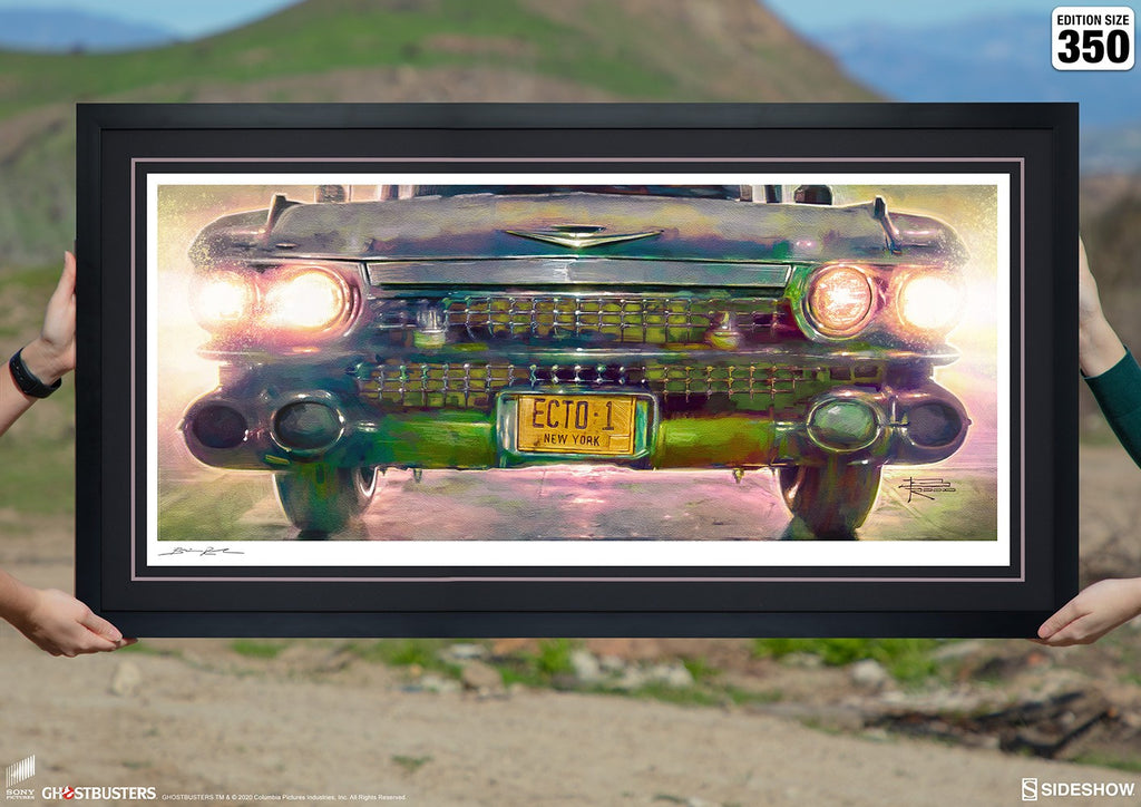 Ecto-1 Ghostbusters Art Print