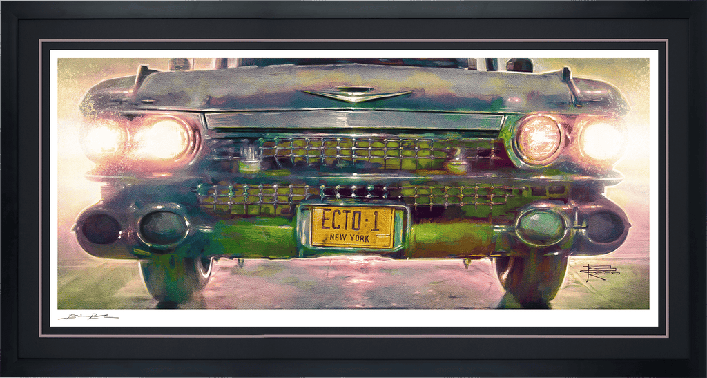 Ecto-1 Ghostbusters Art Print