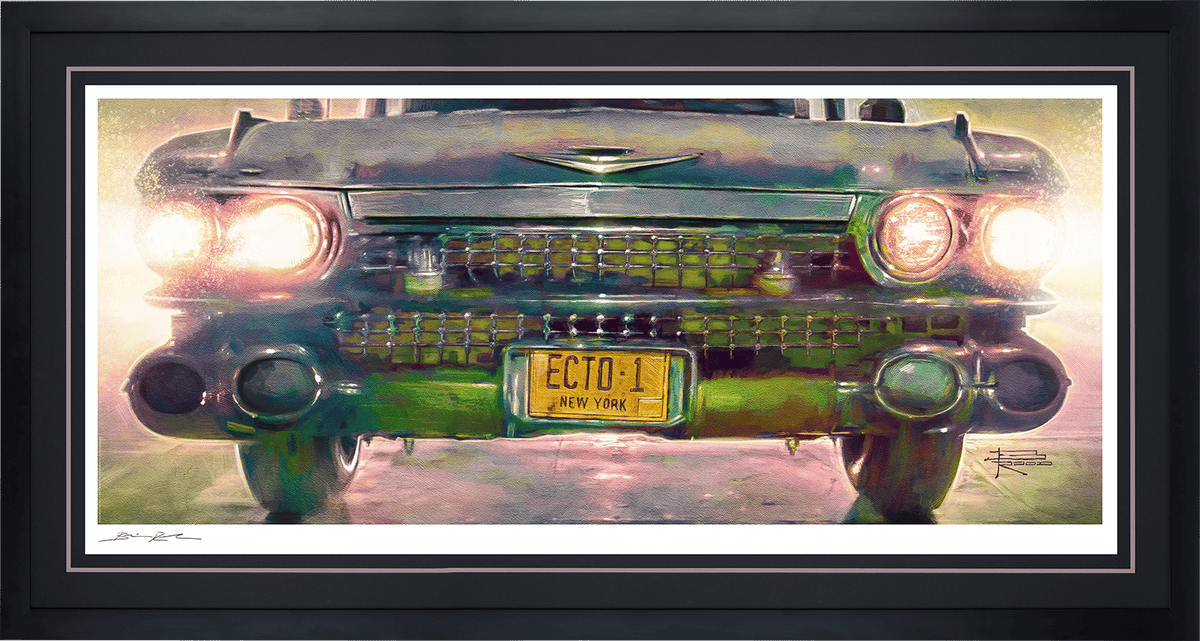 Ecto-1 Ghostbusters Art Print