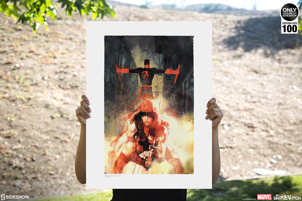 Elektric Connection Marvel Art Print