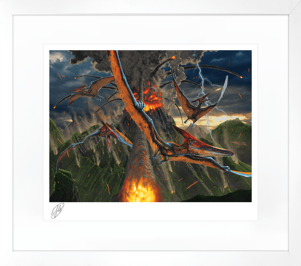 Eruption Art Print