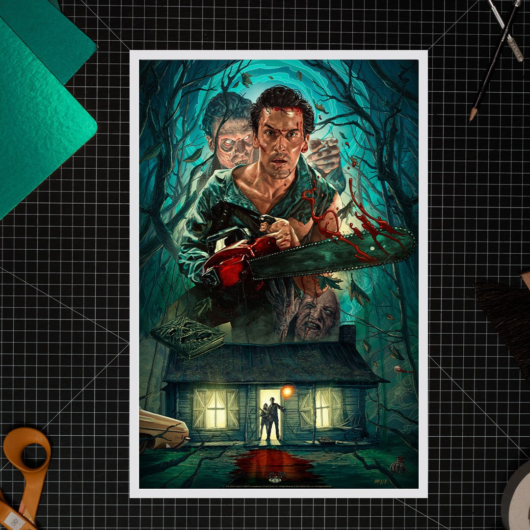 Evil Dead 2: Dead By Dawn Evil Dead II Ash Williams Art Print